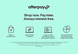 We take Afterpay
